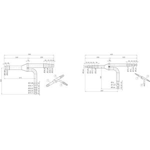  Kit de connexion groupe extérieur 2 voies  68 kW to 135 kw  150x150px