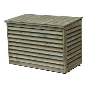  Cache esthetique en bois pour groupe exterieur max 950 x 700 x 500 150x150px